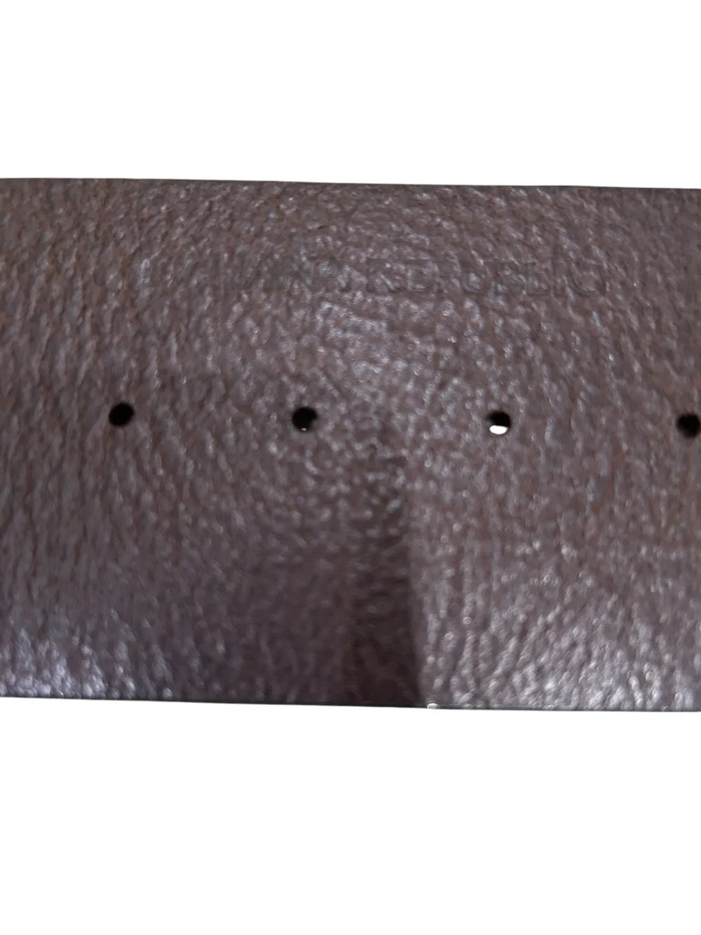 Banana Republic Dark Brown wide Leather Belt Brass Buckle USA made sz small